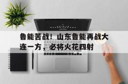 鲁能苦战！山东鲁能再战大连一方，必将火花四射的简单介绍