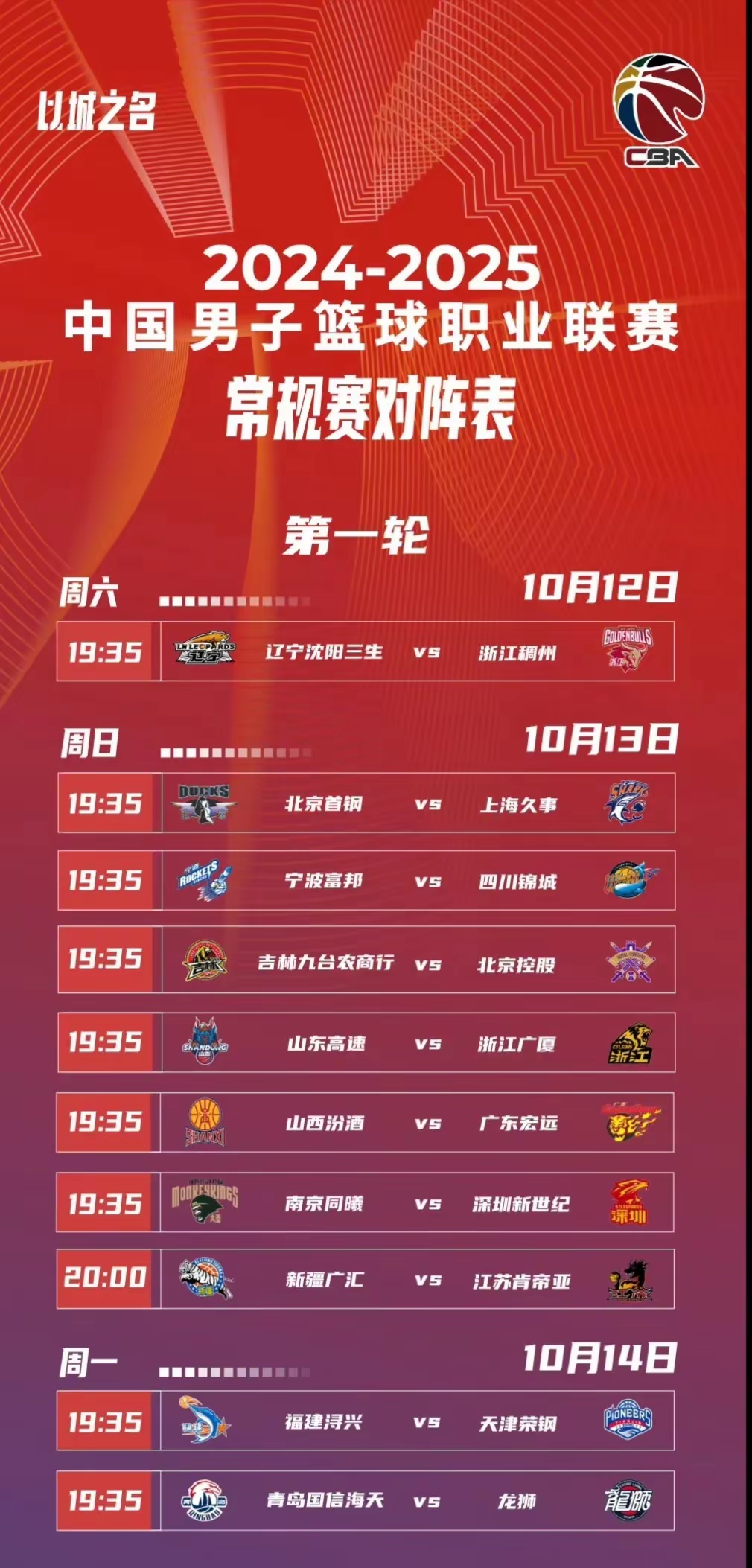 关于热血沸腾！CBA决战赛今晚展开的信息
